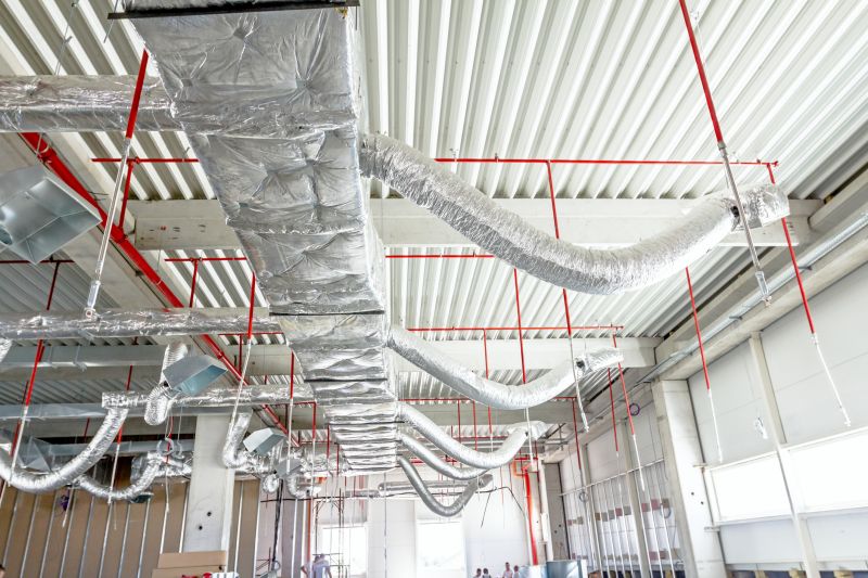 Industrial Flexible Duct Setup